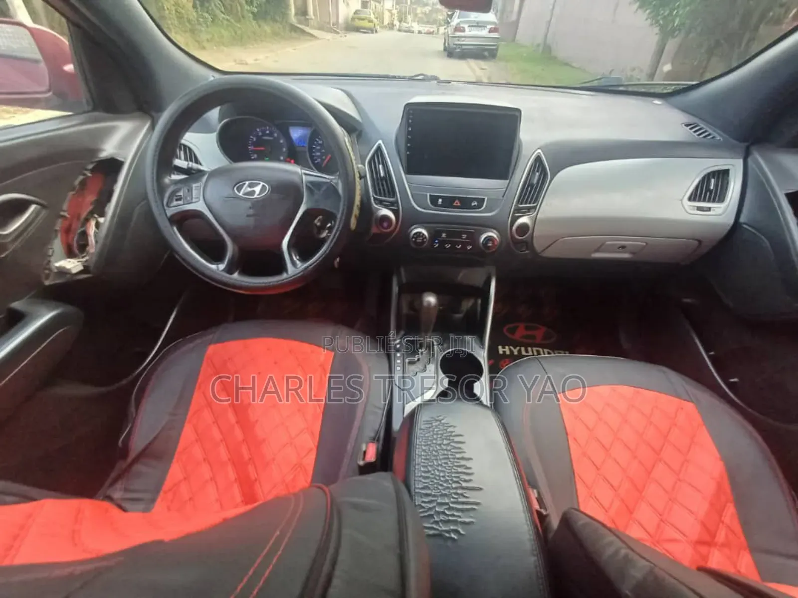 Hyundai Tucson Limited AWD 2014 Rouge