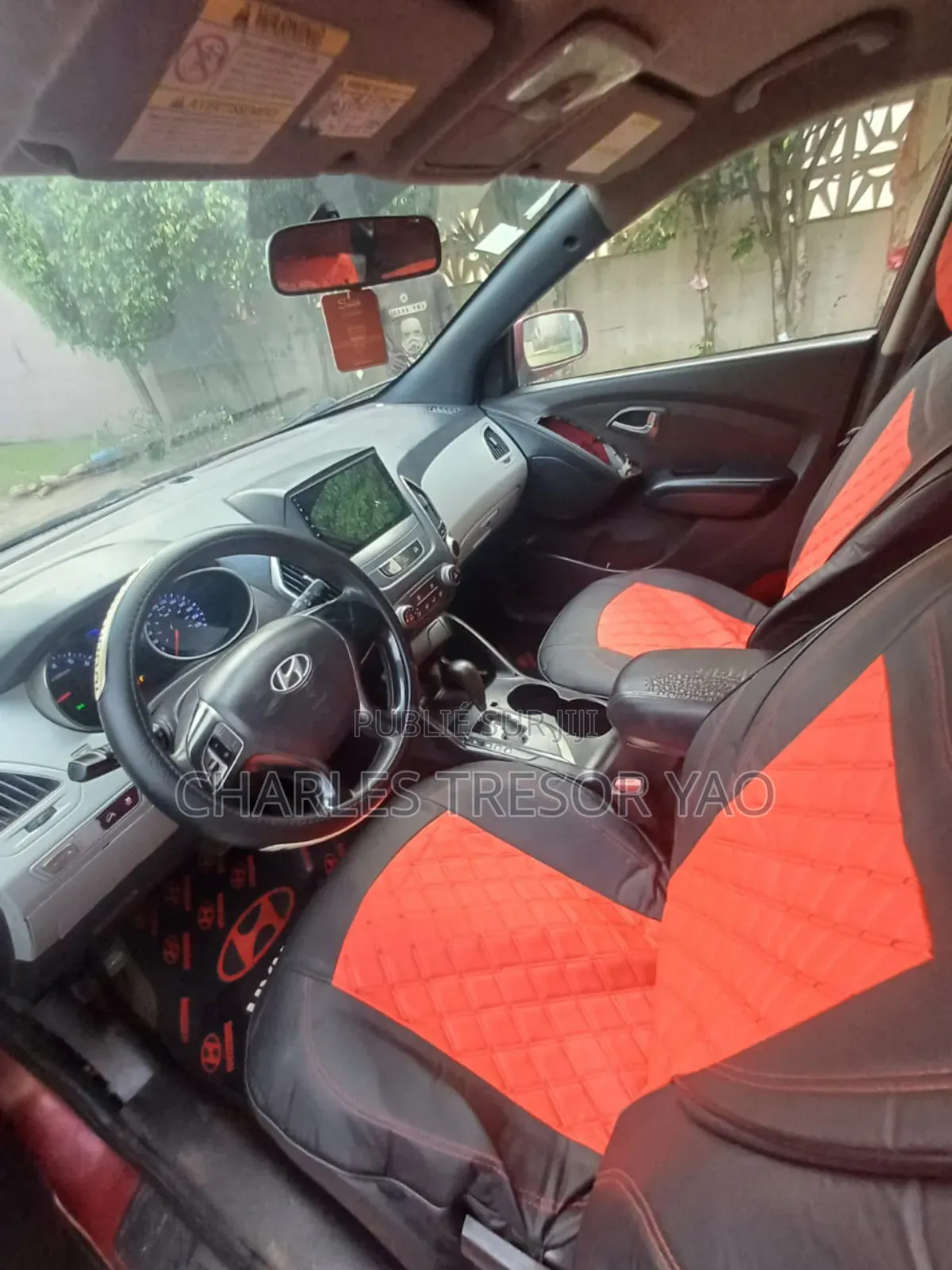 Hyundai Tucson Limited AWD 2014 Rouge