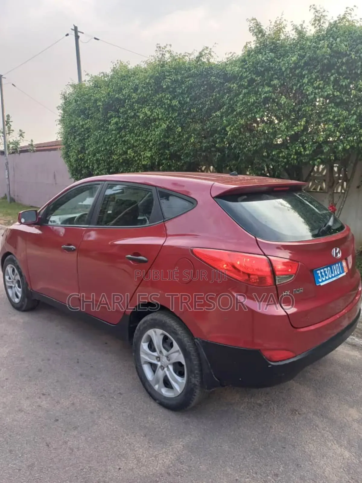 Hyundai Tucson Limited AWD 2014 Rouge
