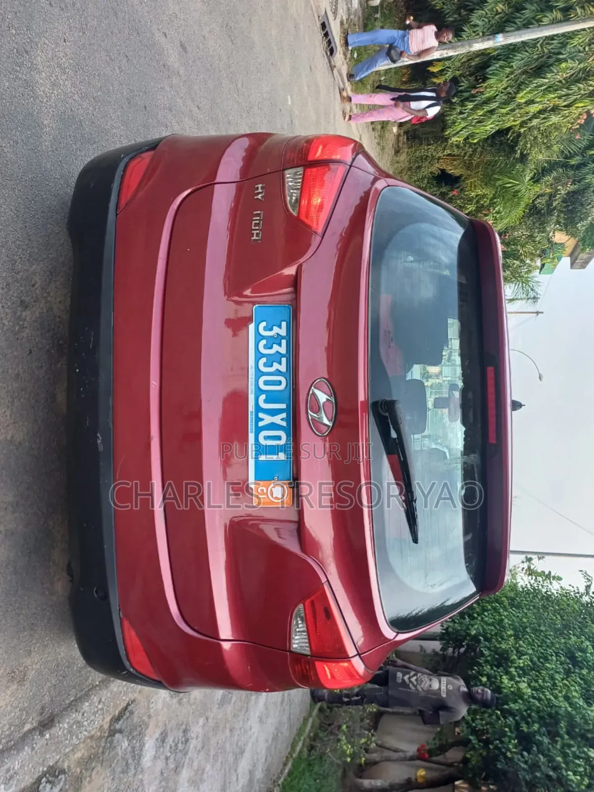 Hyundai Tucson Limited AWD 2014 Rouge