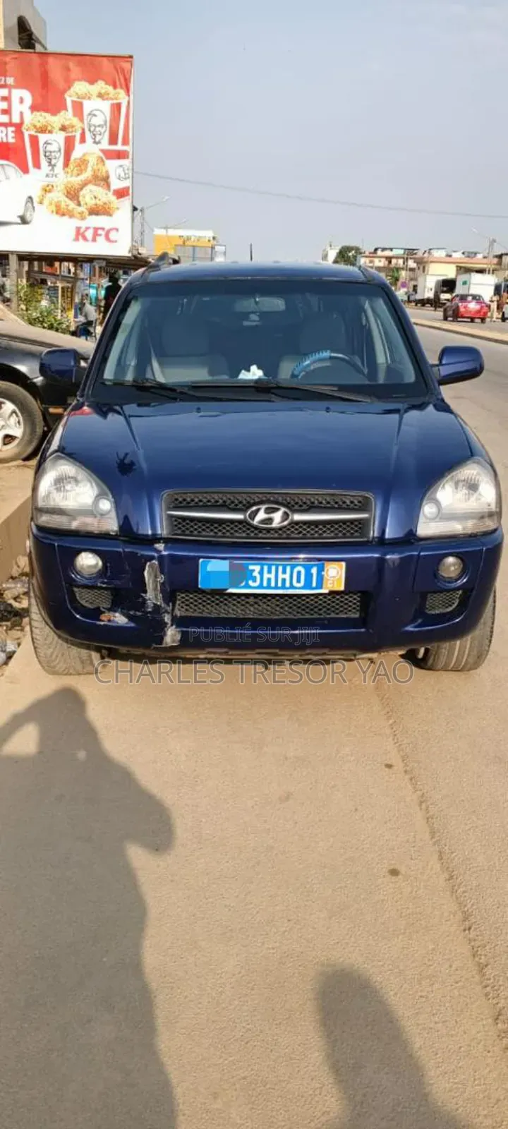 Hyundai Tucson 2008 Bleu