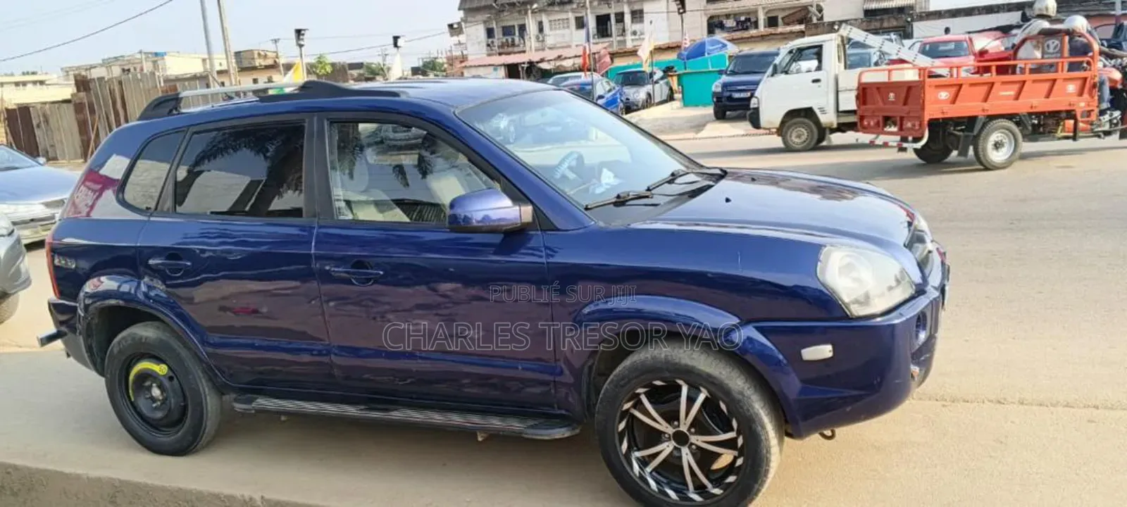 Hyundai Tucson 2008 Bleu