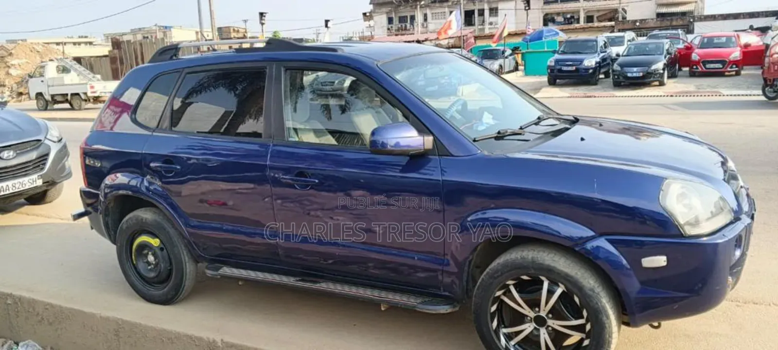 Hyundai Tucson 2008 Bleu