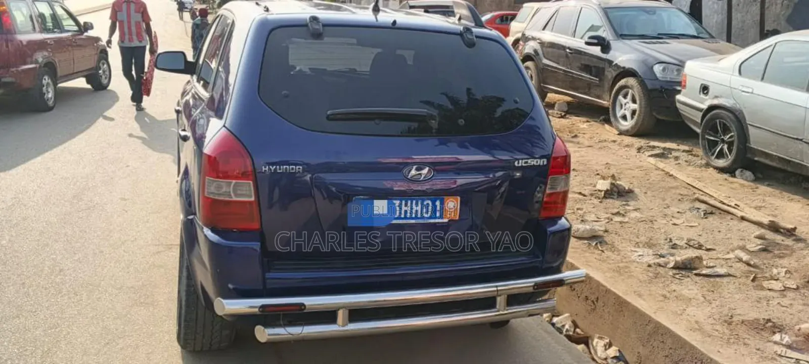 Hyundai Tucson 2008 Bleu