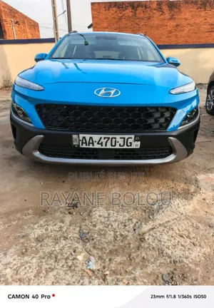 Hyundai Kona Limited 2023 Bleu