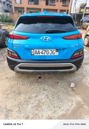 Hyundai Kona Limited 2023 Bleu