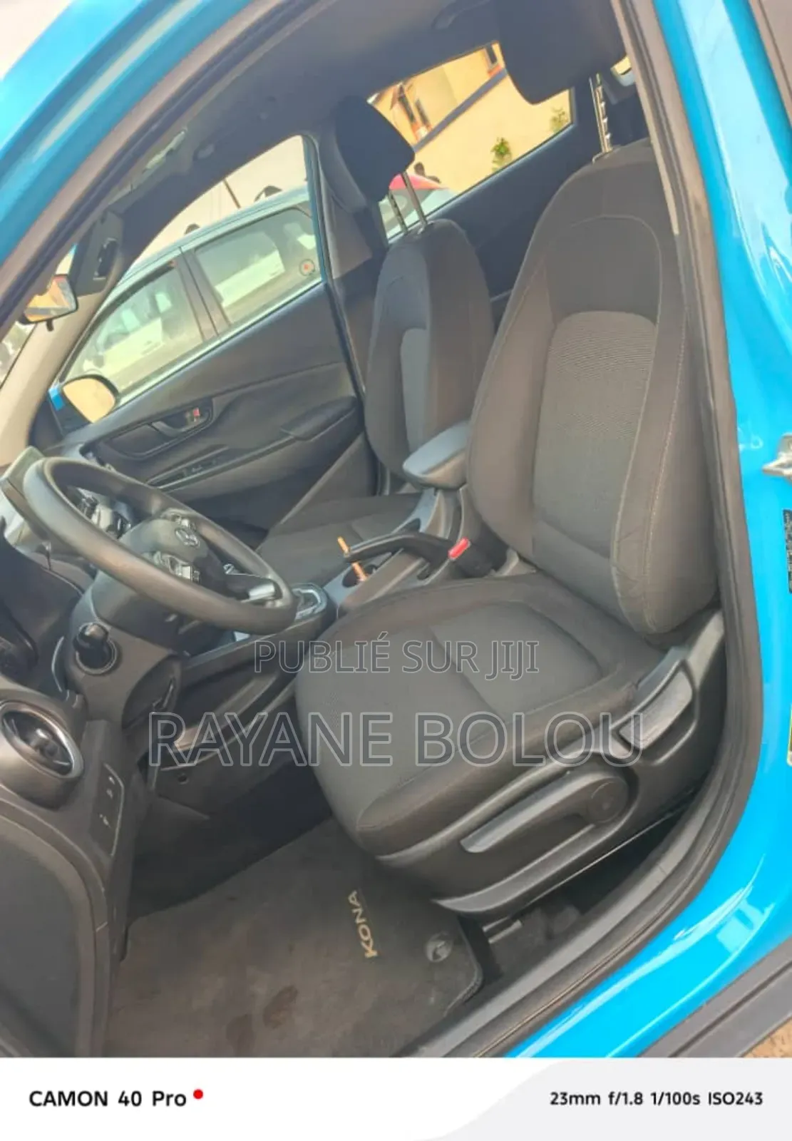 Hyundai Kona Limited 2023 Bleu