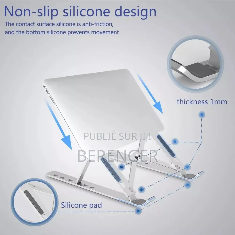 Support De Pc Portable 7 Niveaux De Reglages