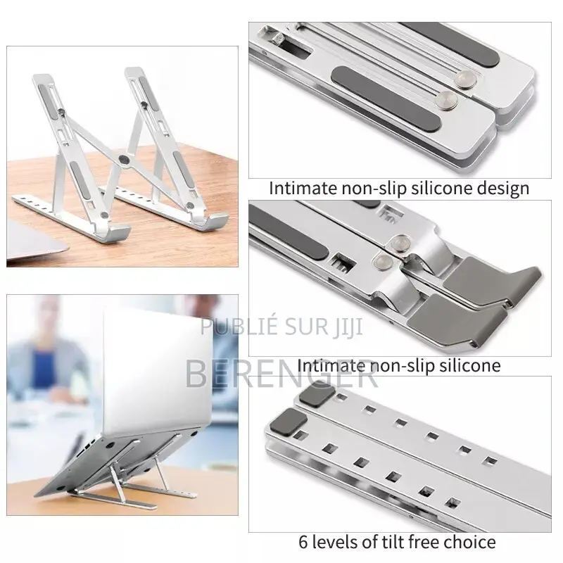Support De Pc Portable 7 Niveaux De Reglages
