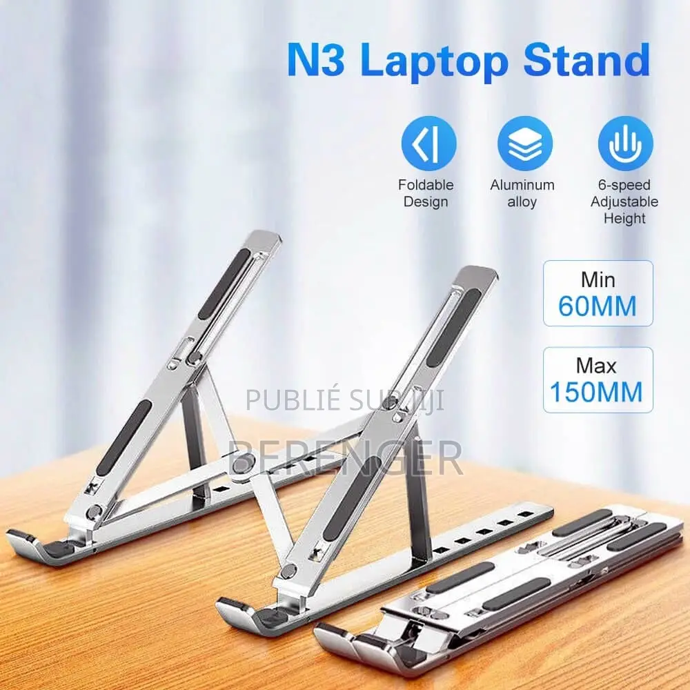 Support De Pc Portable 7 Niveaux De Reglages