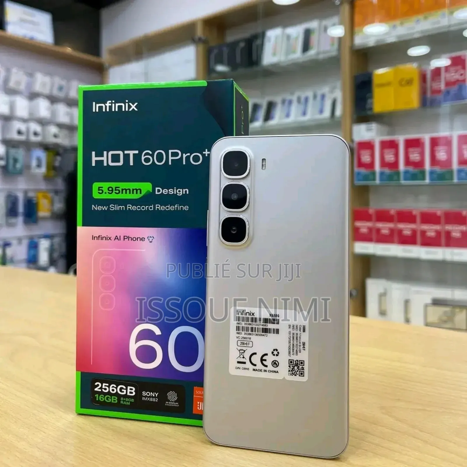 Nouveau Infinix Hot 60 Pro+ 128 GB Autre