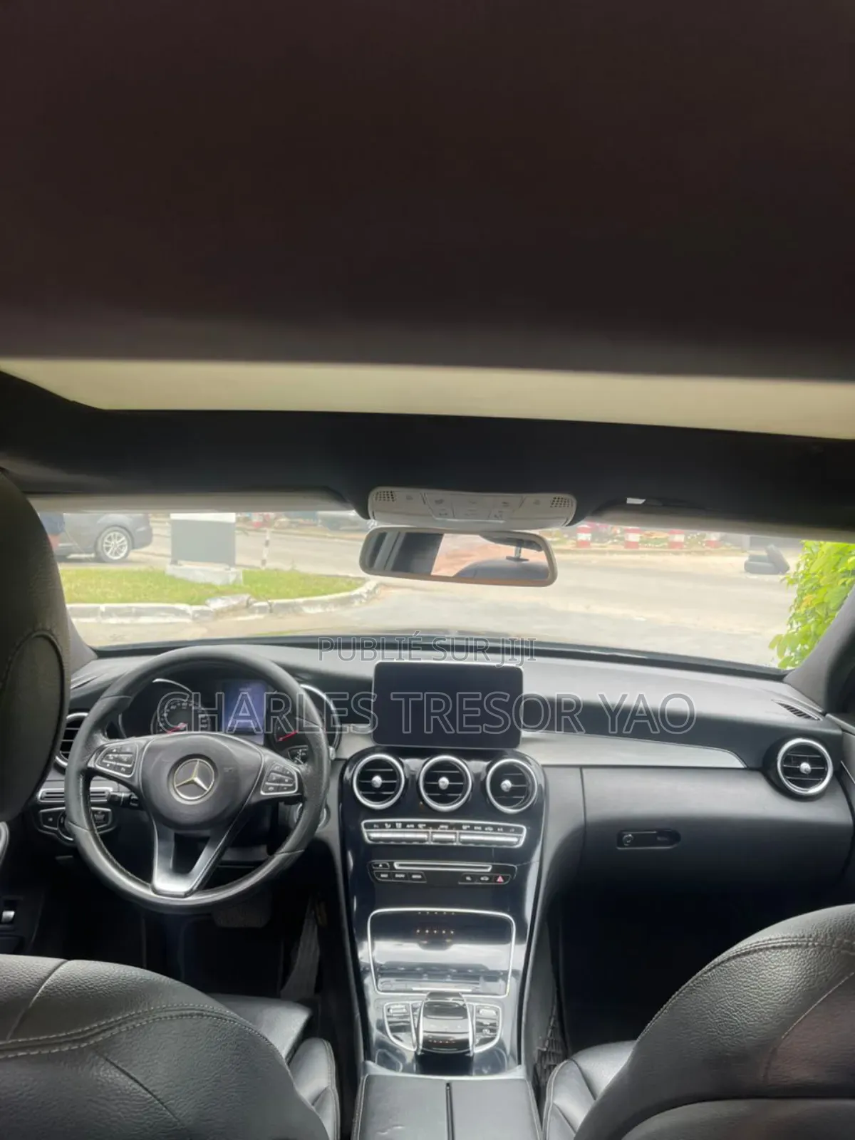 Mercedes-Benz C300 Luxury 4dr AWD 4Matic Sedan (2.0L 4cyl 7A) 2015 Noir