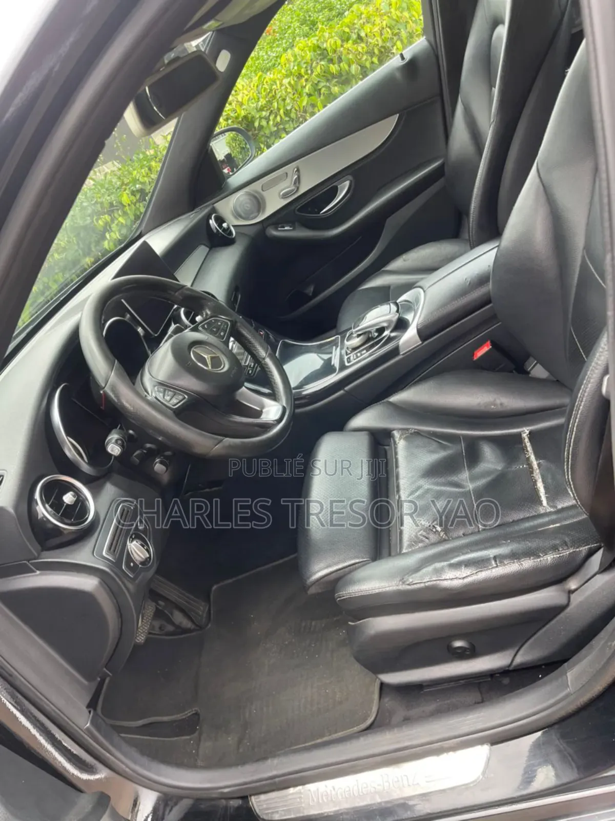 Mercedes-Benz C300 Luxury 4dr AWD 4Matic Sedan (2.0L 4cyl 7A) 2015 Noir