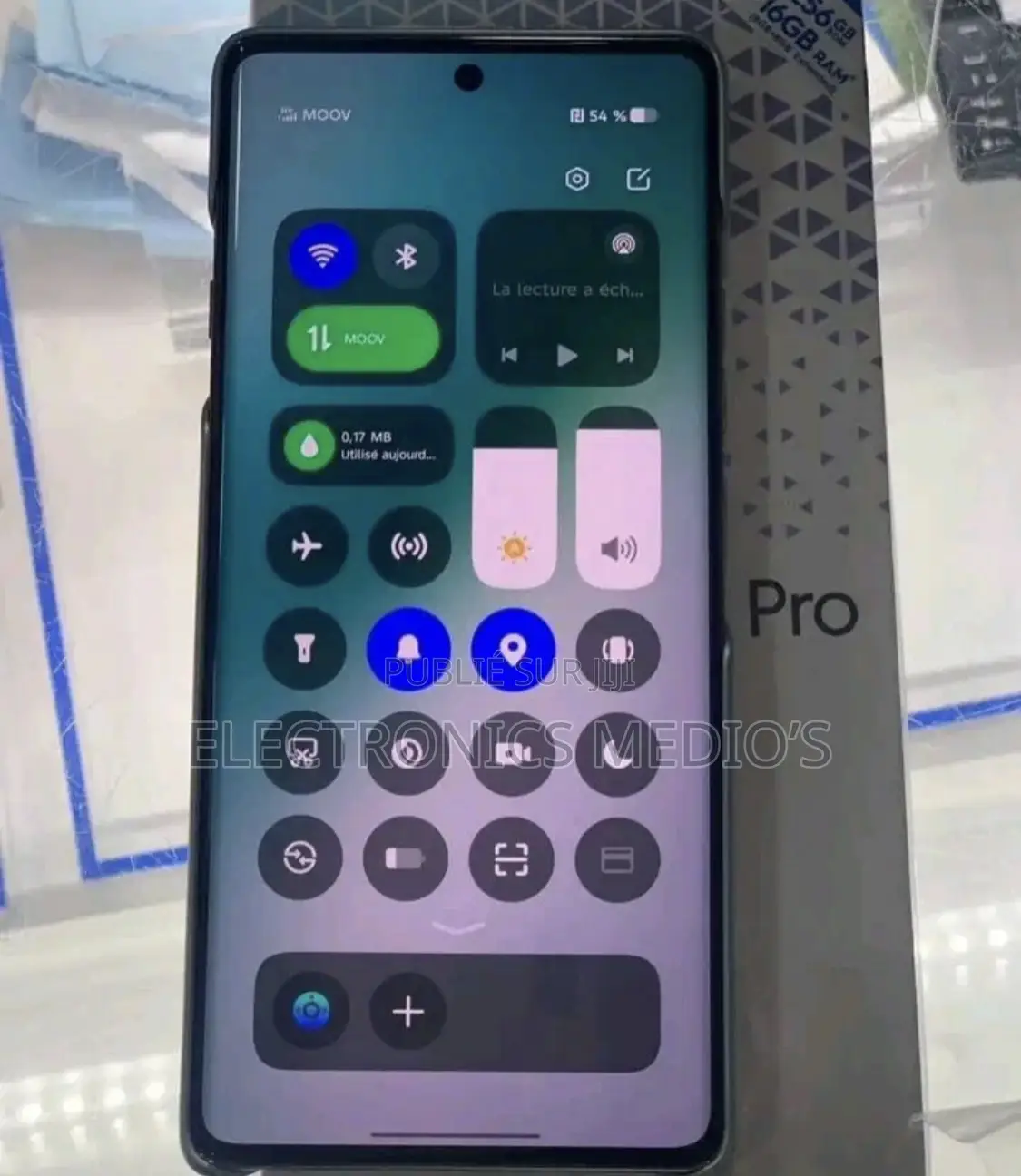 Nouveau Tecno Camon 40 Pro 5G 256 GB Noir