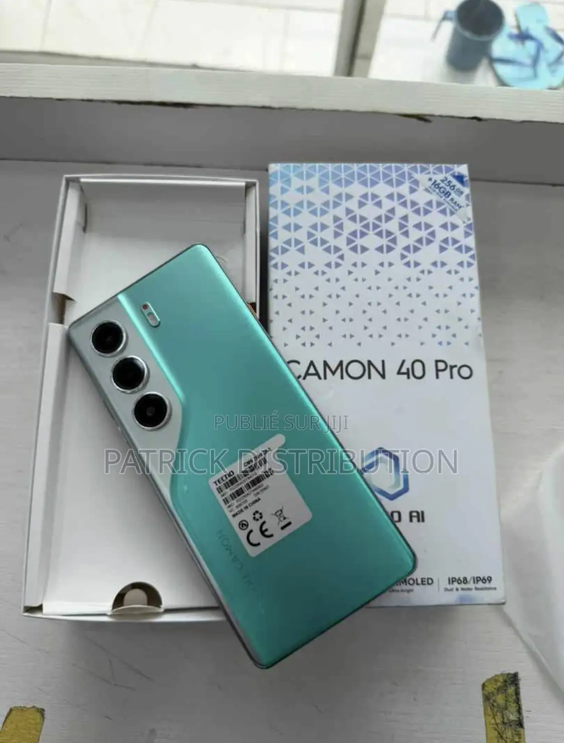Tecno Camon 40 Pro 4G 256 GB Bleu