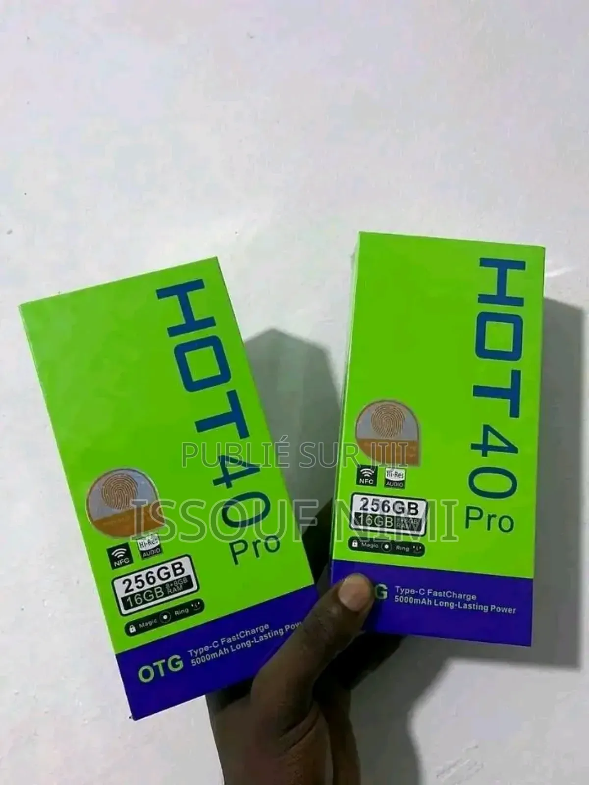 Nouveau Infinix Hot 40 Pro 256 GB Autre