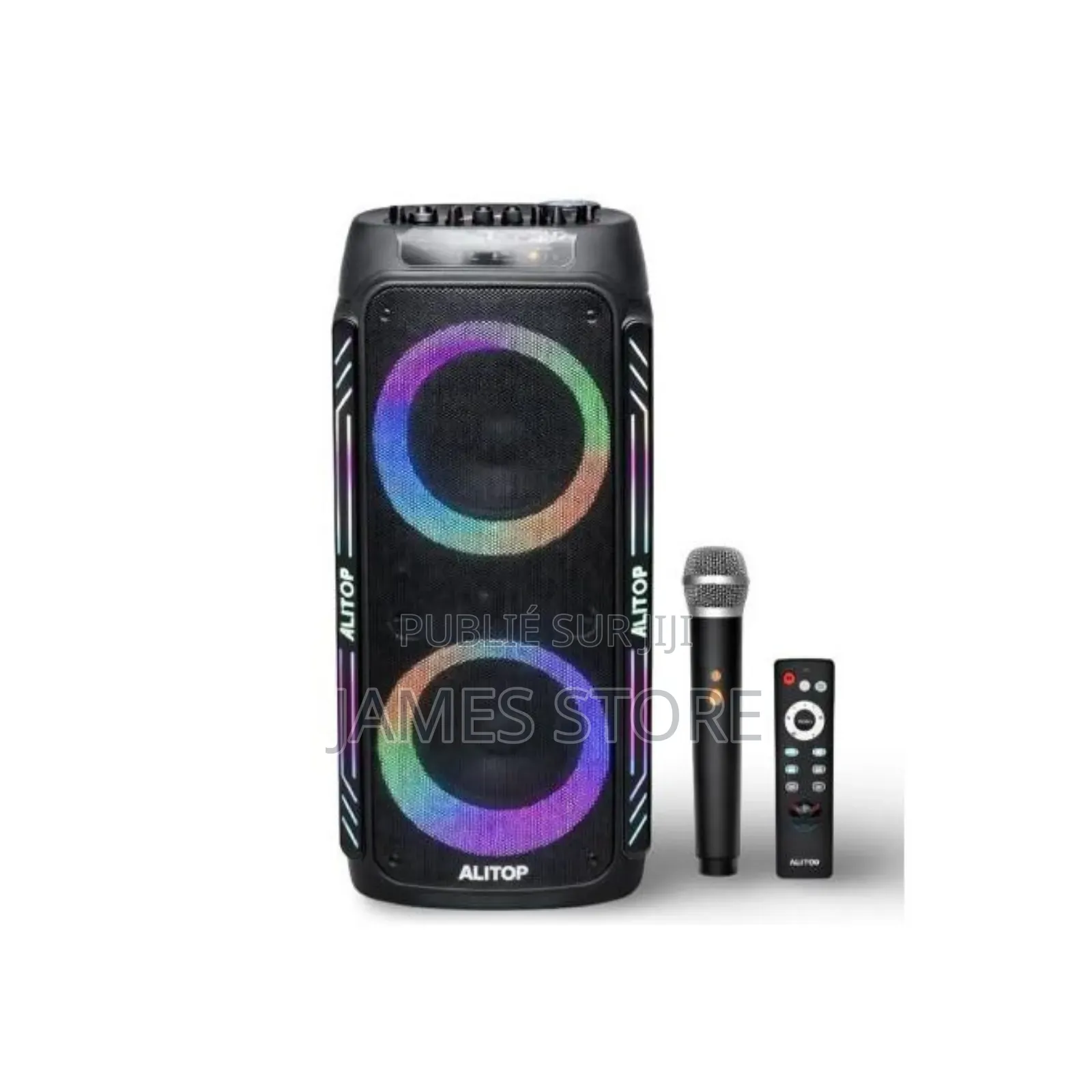 Alitop Woofer Enceinte Bluetooth Portable Haut Parleur + Micro