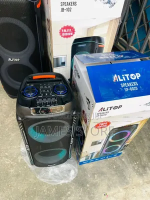 Alitop Woofer Enceinte Bluetooth Portable Haut Parleur + Micro