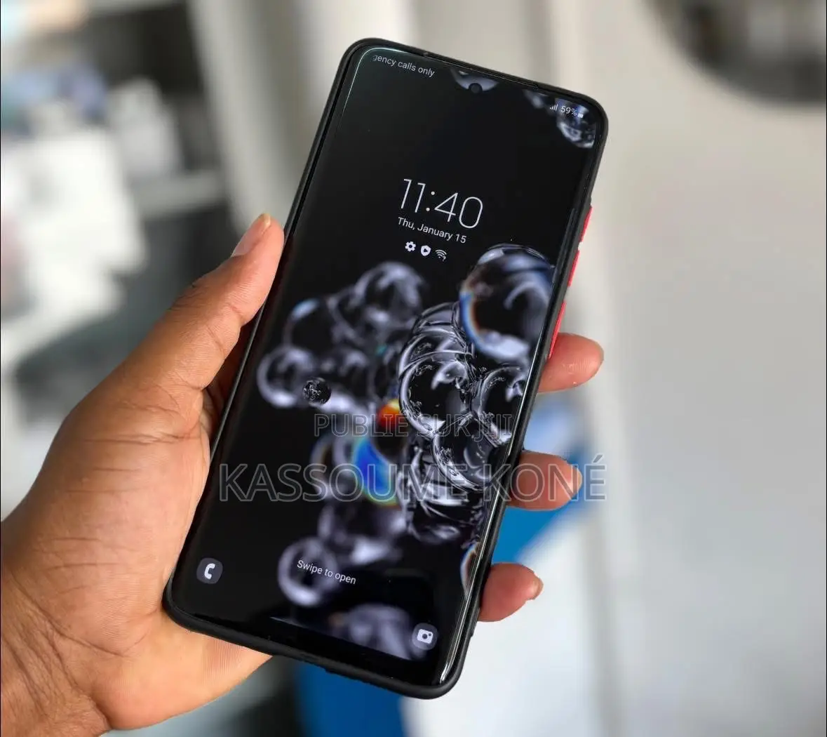 Nouveau Samsung Galaxy S20 Ultra 5G 256 GB Gris