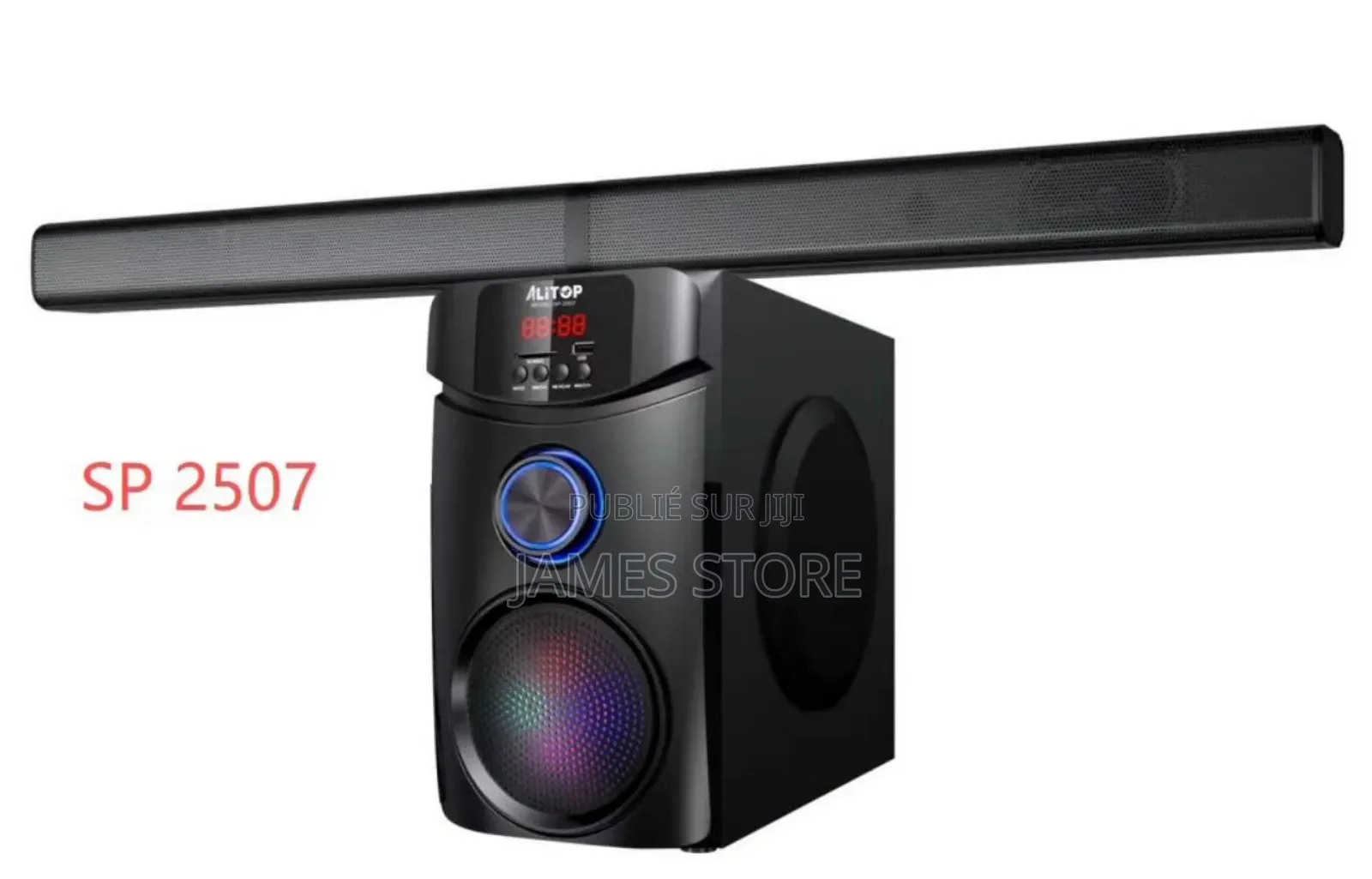 Alitop Sp-2507 - Barre De Son Multimédia + Caisson De Basse