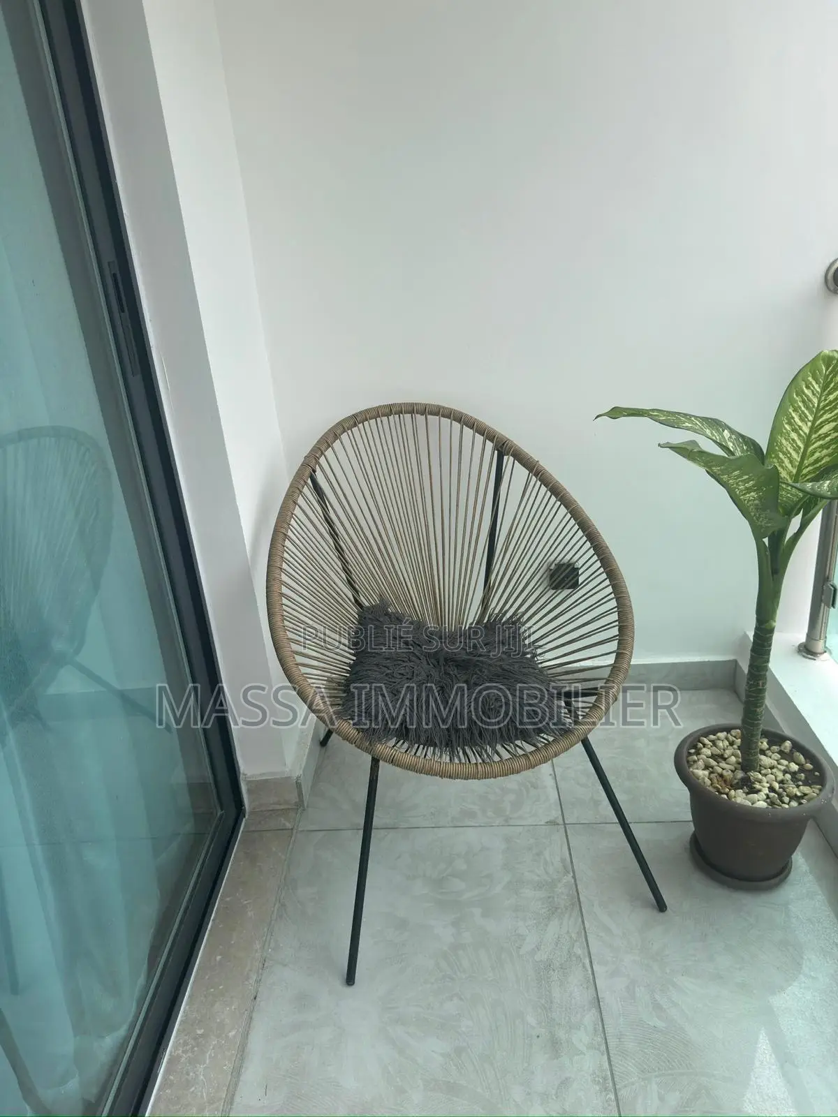 Furnished 2chbre Appartement dans Massa Immobilier, Cocody à Louer