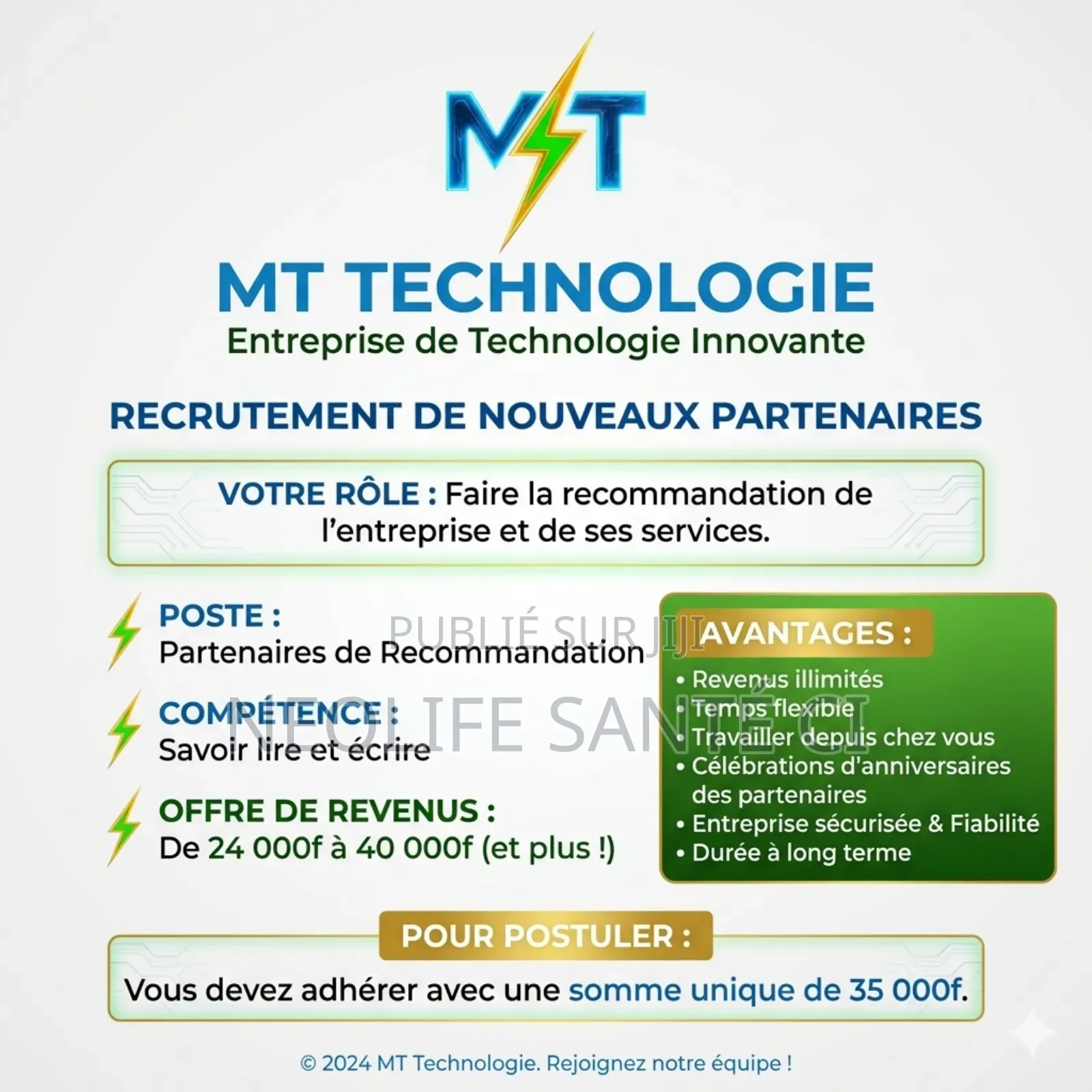 Opportunité De Travaille