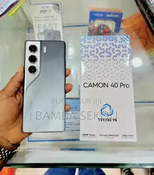 Nouveau Tecno Camon 40 Pro 5G 256 GB Argenté