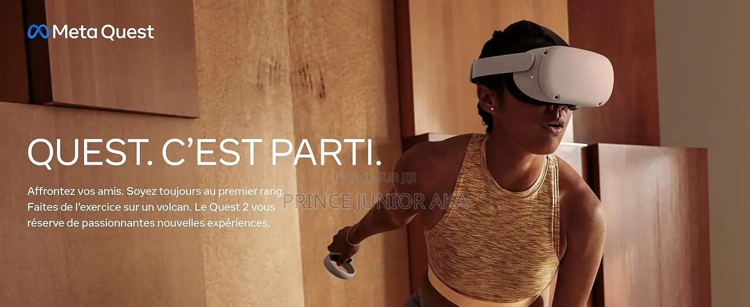 Meta Quest 2 —Casque De Réalité Virtuelle Dernière Génération — 128 Go