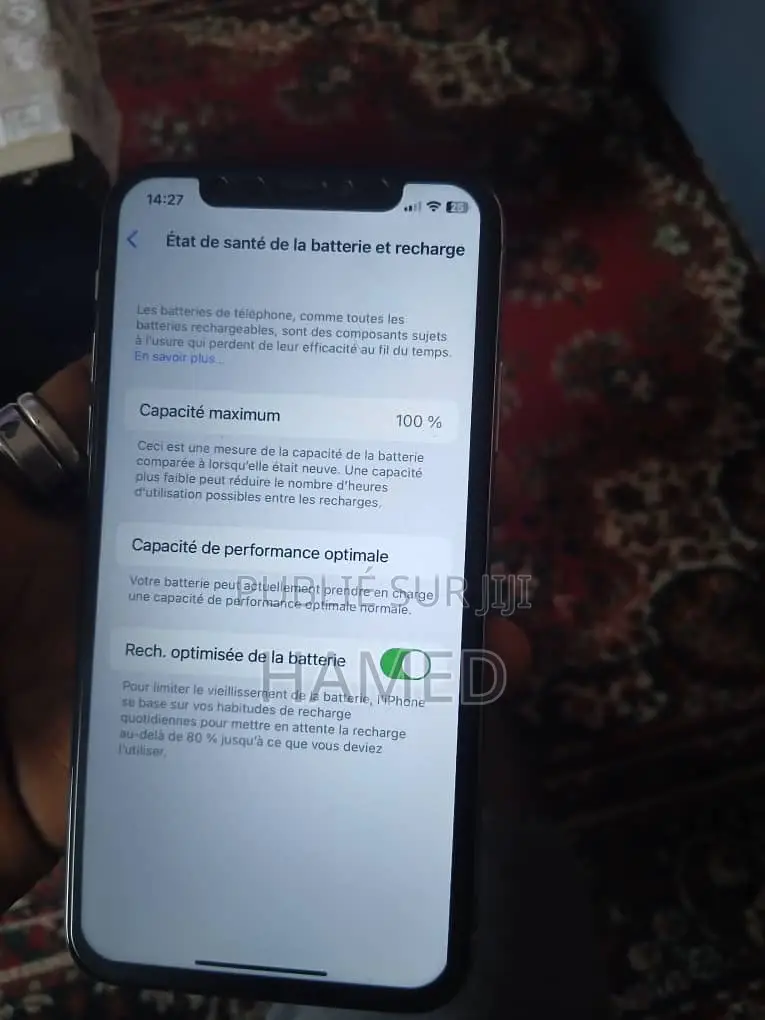 Apple iPhone X 64 GB Blanc