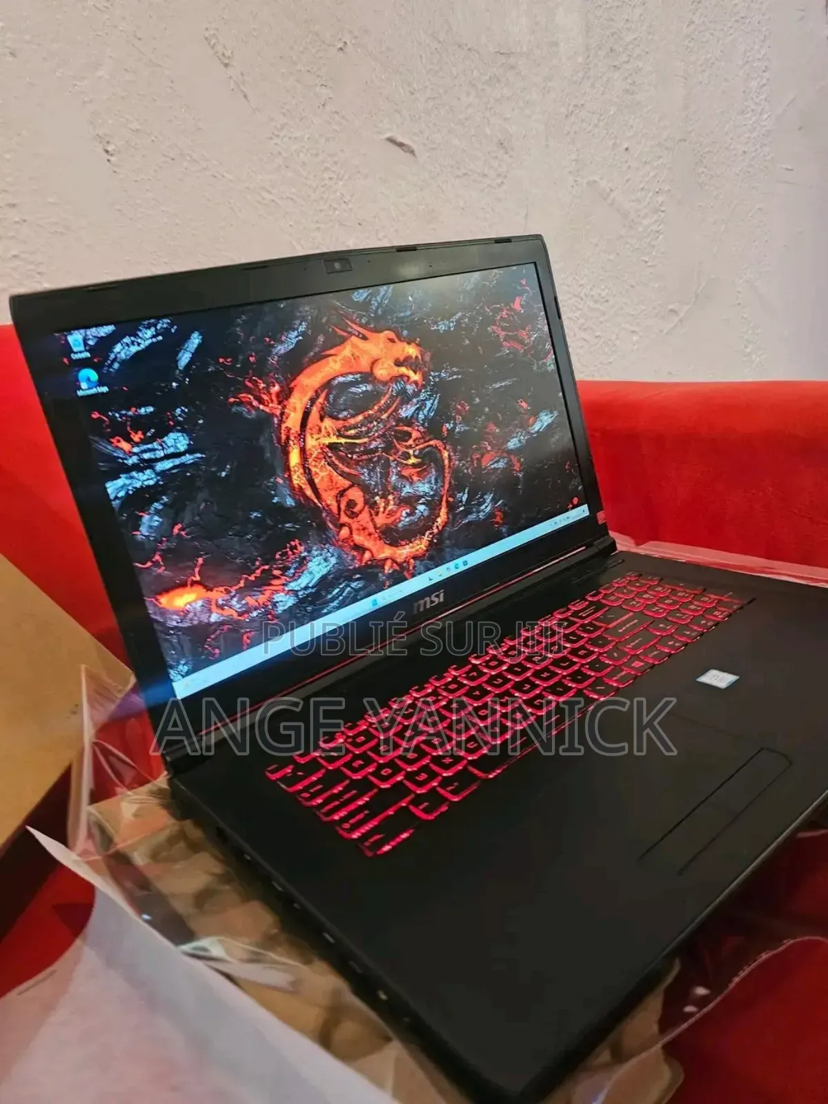 Nouveau MSI GE40 2PC Dragon Eyes 16GB Intel Core i7 SSD 256GB