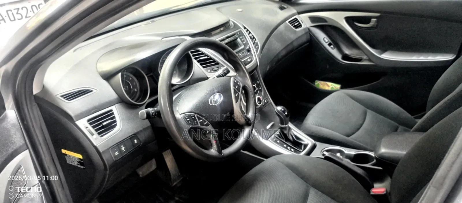 Hyundai Elantra 2016 Gris