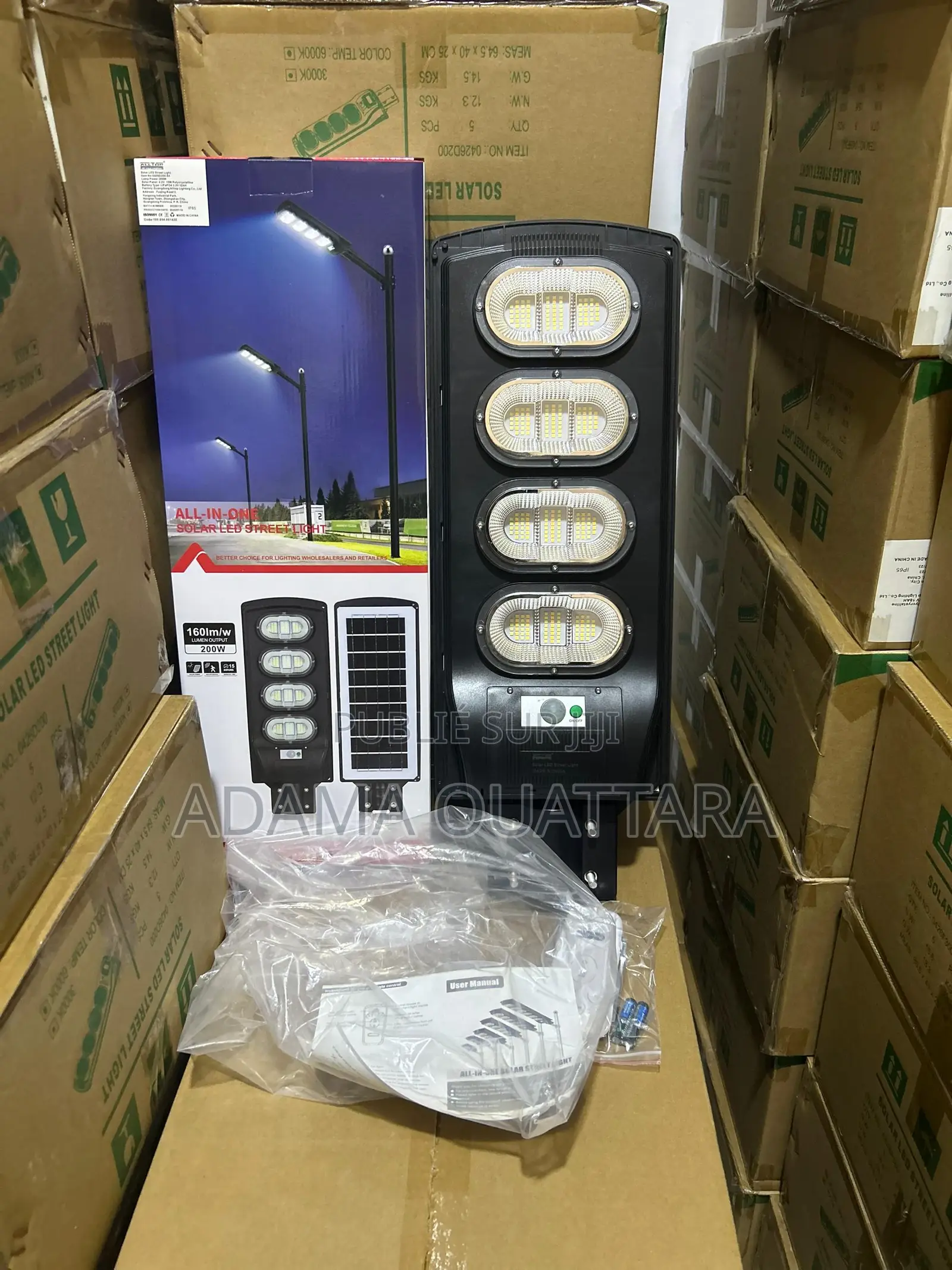 Lampadaire Solaire / Éclairage De Rue.