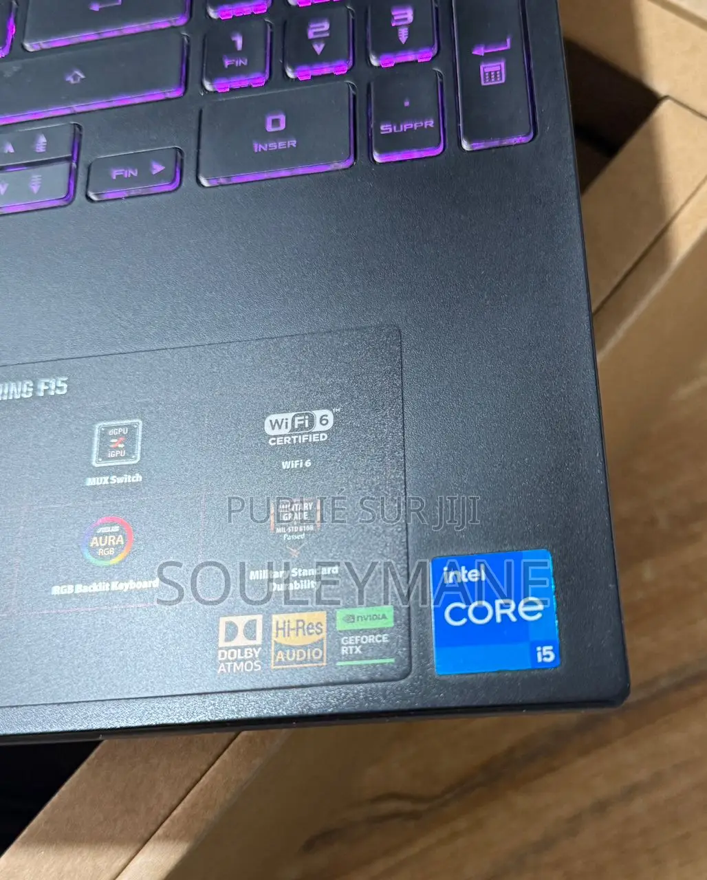 Nouveau Asus TUF Gaming A15 16GB Intel Core i5 SSD 512GB