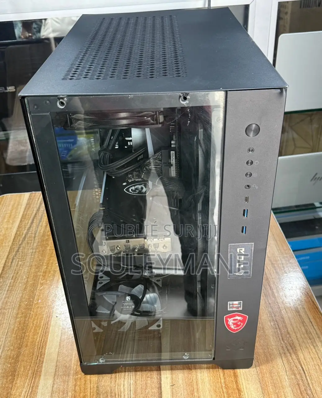 Nouveau Ordinateur de bureau MSI model 16GB AMD Ryzen 5 SSD 512GB