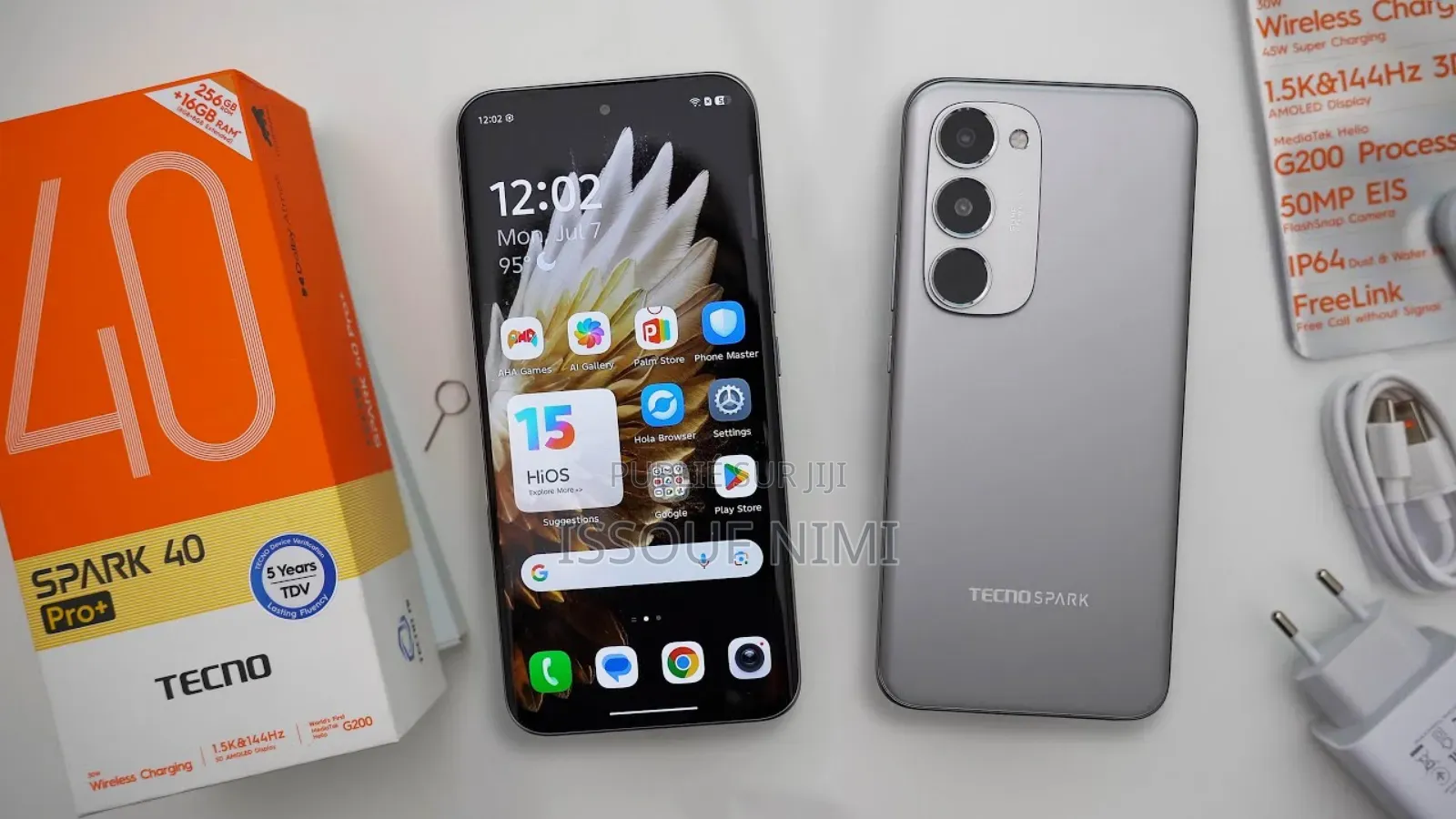 Nouveau Tecno Spark 40 Pro+ 256 GB Autre