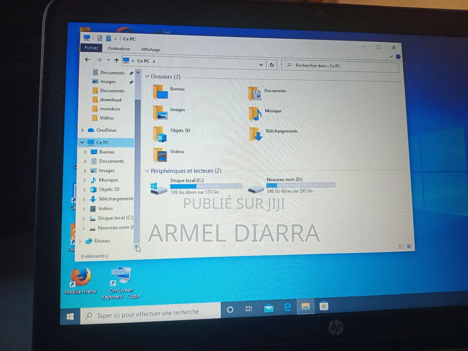 Ordinateur portable HP 14-dq2031tg 128GB Intel Core i5 SSD 512GB
