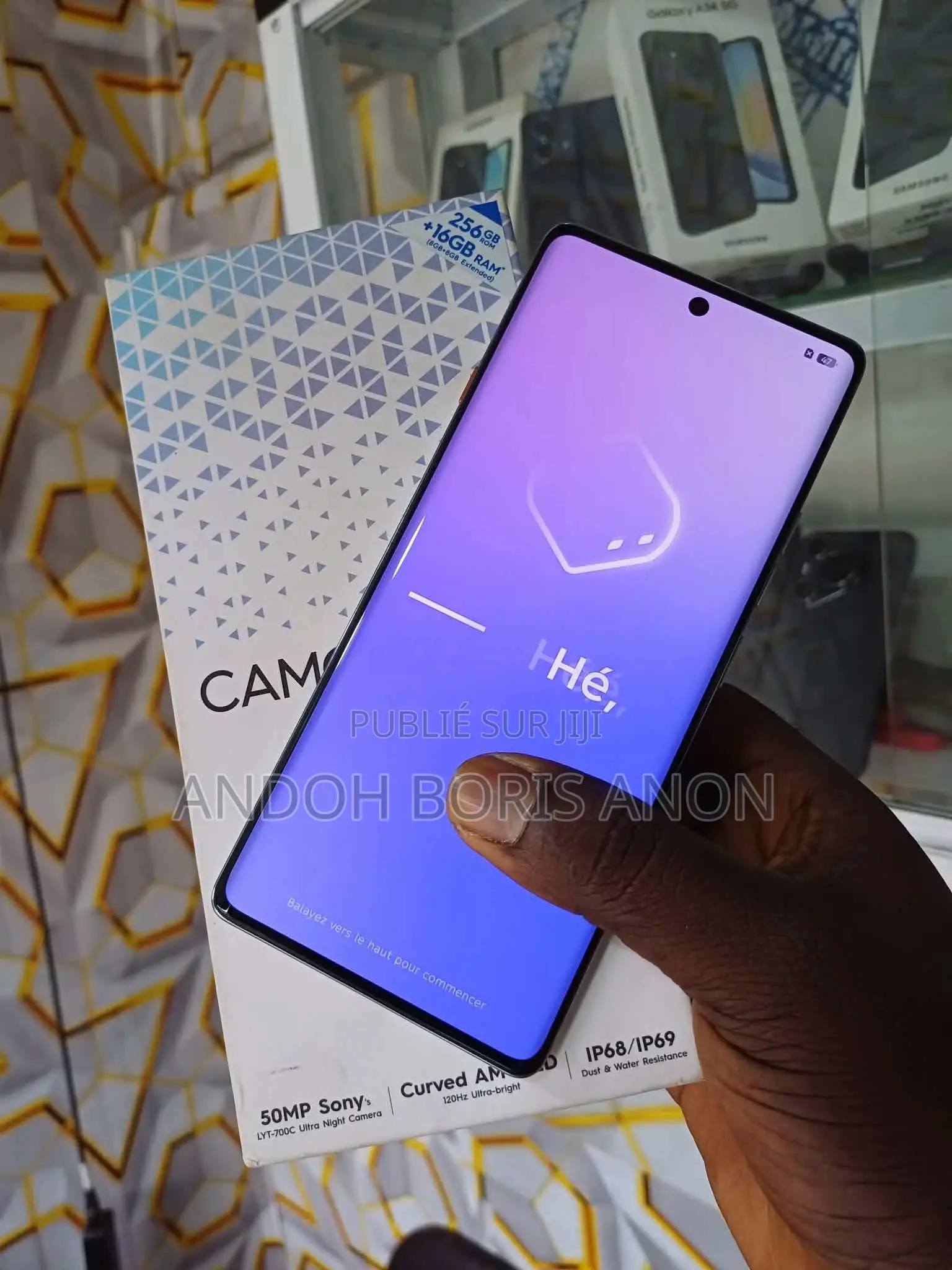 Tecno Camon 40 Pro 4G 256 GB Bleu