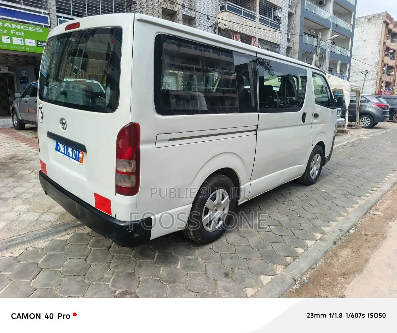 Toyota HiAce 2016 Blanc