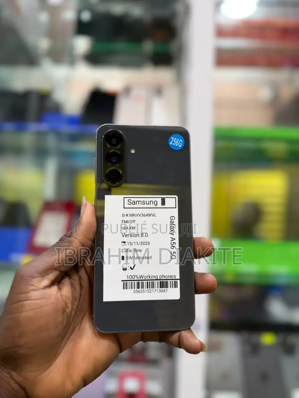 Samsung Galaxy A56 256 GB Noir