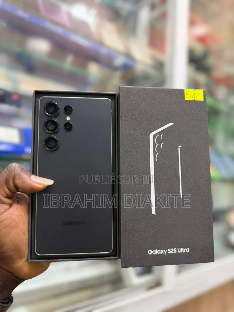 Samsung Galaxy S25 Ultra 512 GB Noir