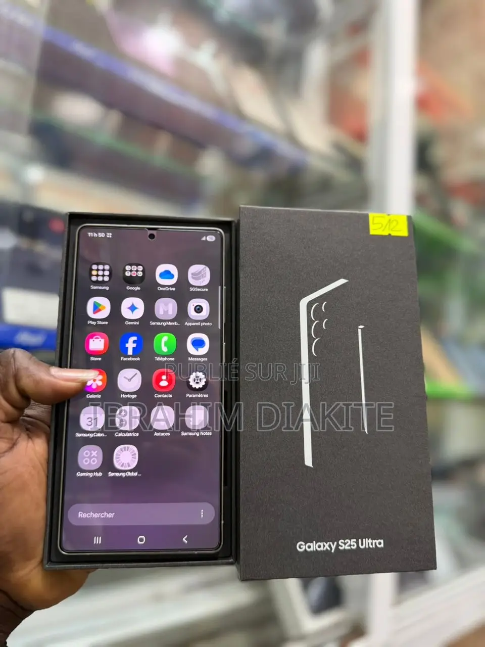 Samsung Galaxy S25 Ultra 512 GB Noir