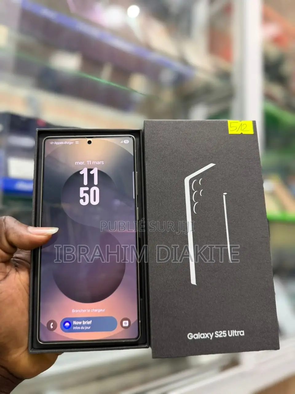 Samsung Galaxy S25 Ultra 512 GB Noir