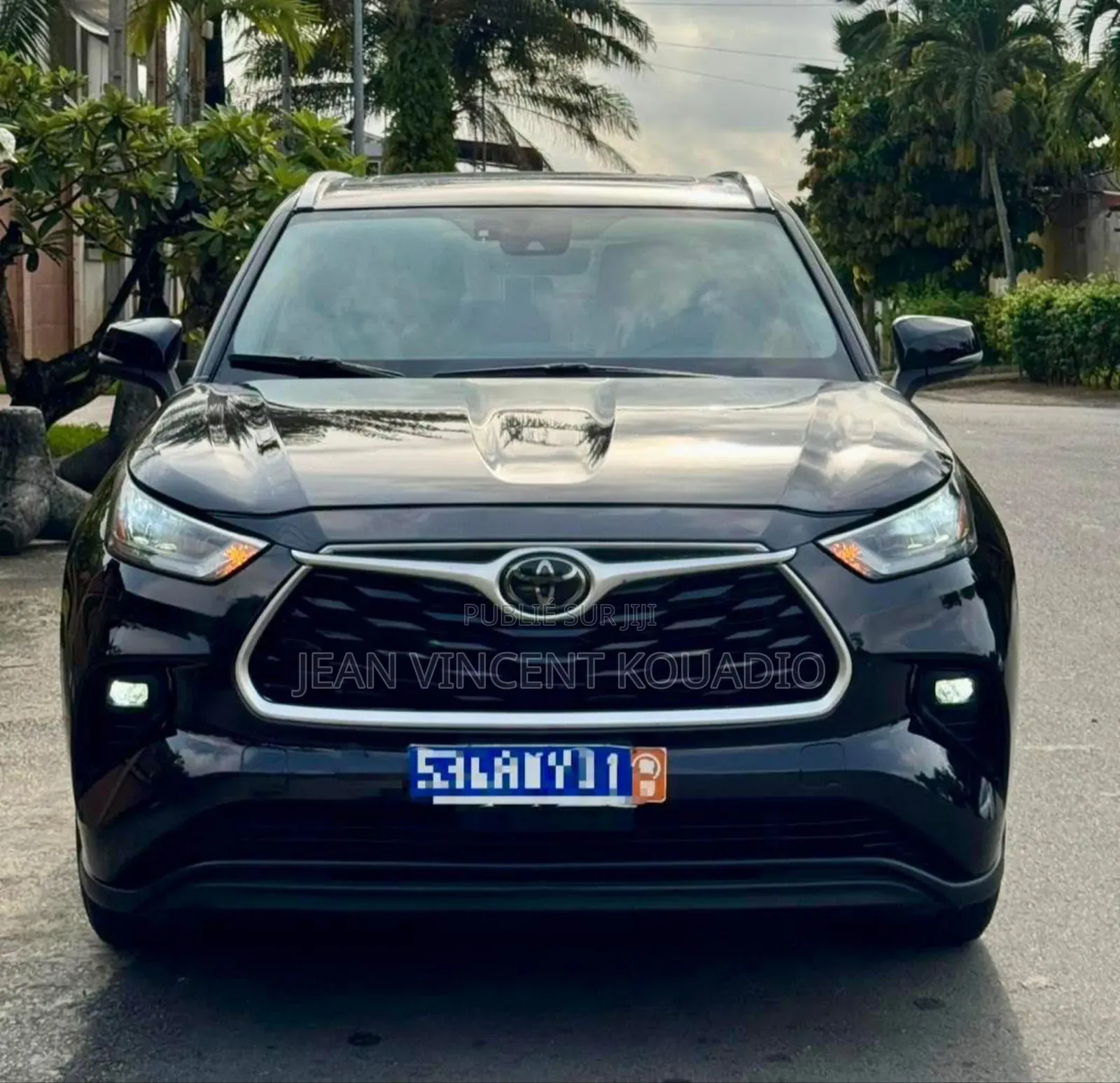 Toyota Highlander XLE AWD 2020 Noir