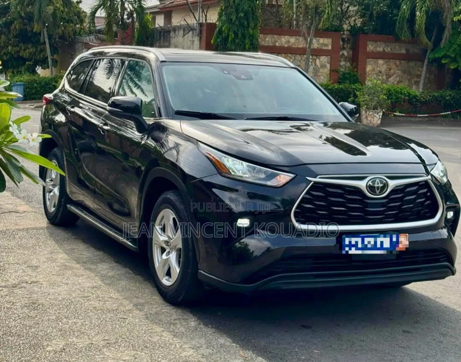 Toyota Highlander XLE AWD 2020 Noir