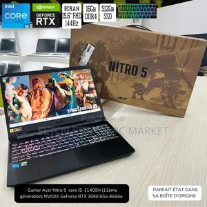 Nouveau Ordinateur portable Acer Nitro 5 16GB Intel Core i5 SSD 512GB