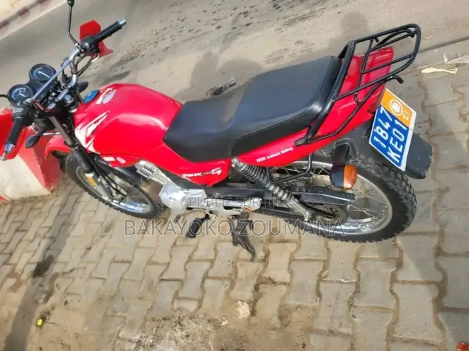 Nouveau Yamaha YBR125 2026 Rouge