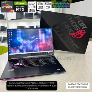 Nouveau Asus ROG Strix G17 16GB AMD Ryzen 7 SSD 512GB