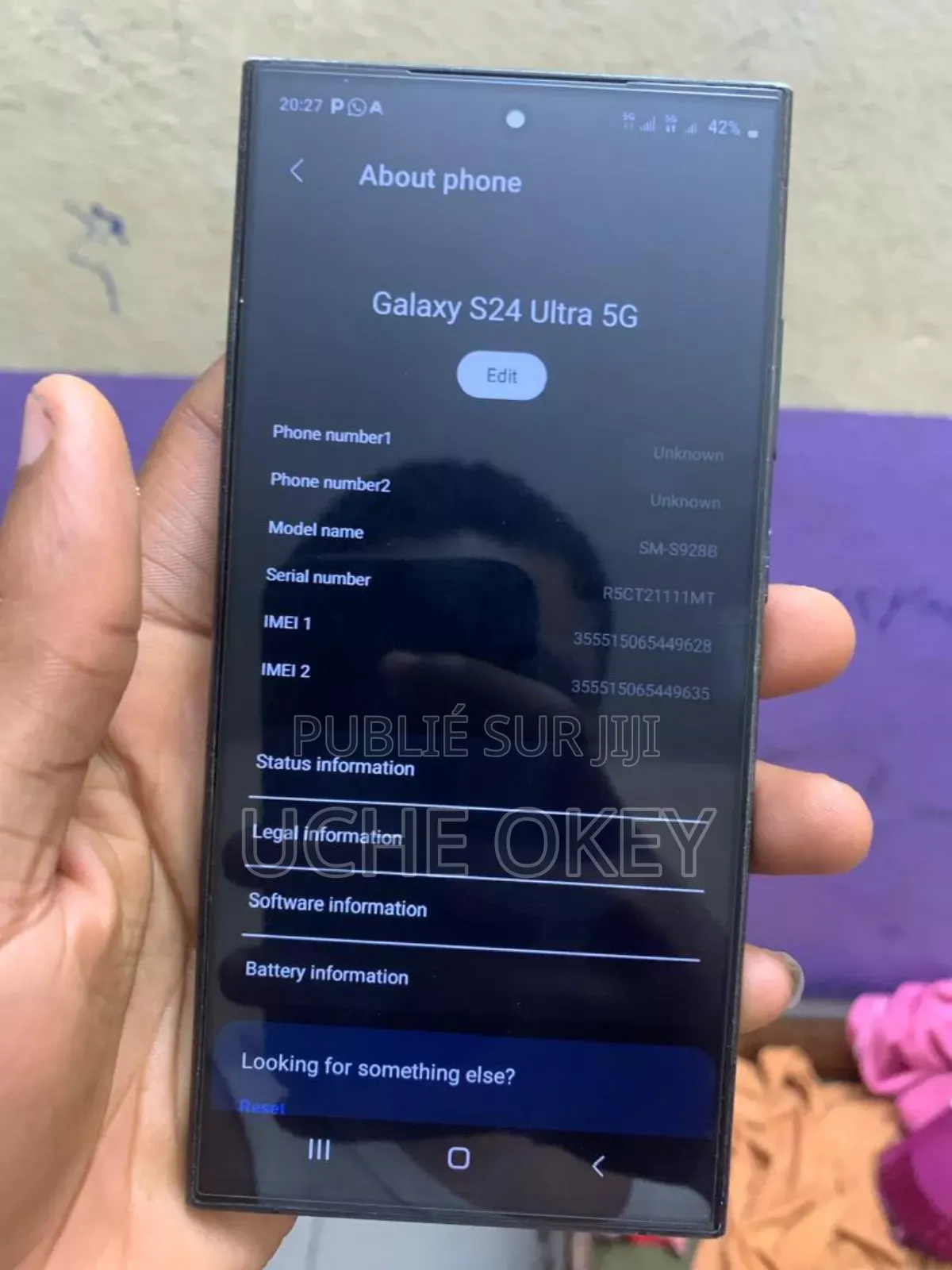 Samsung Galaxy S24 Ultra 512 GB Bleu