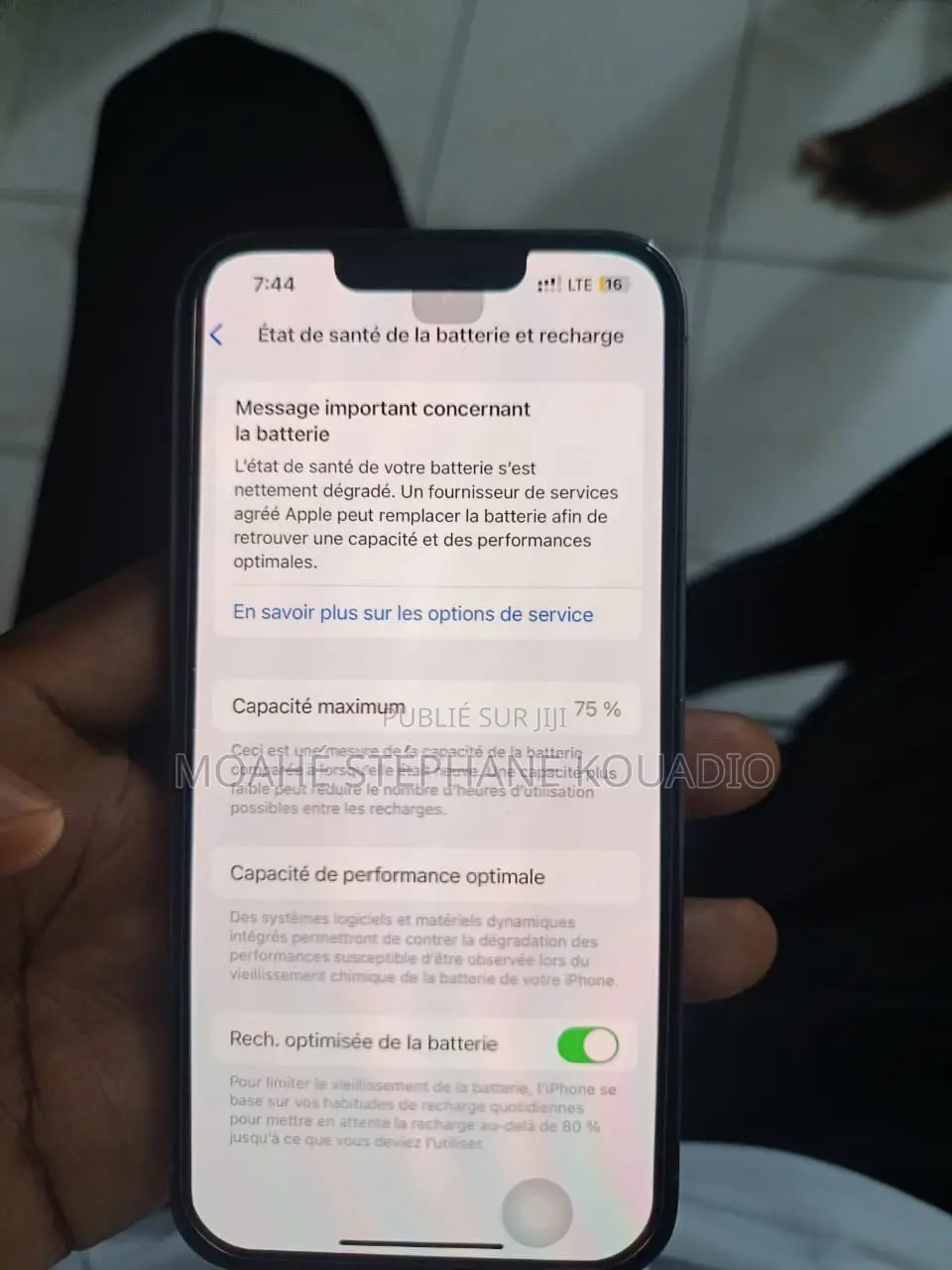 Apple iPhone 13 Pro 128 GB Bleu