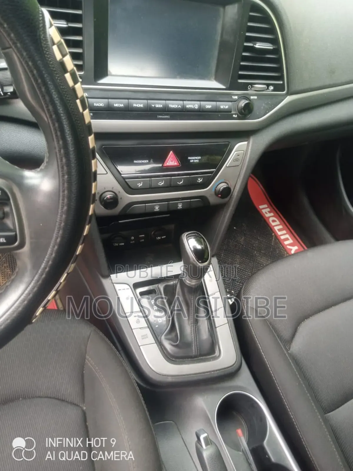 Hyundai Elantra Limited 2018 Bleu